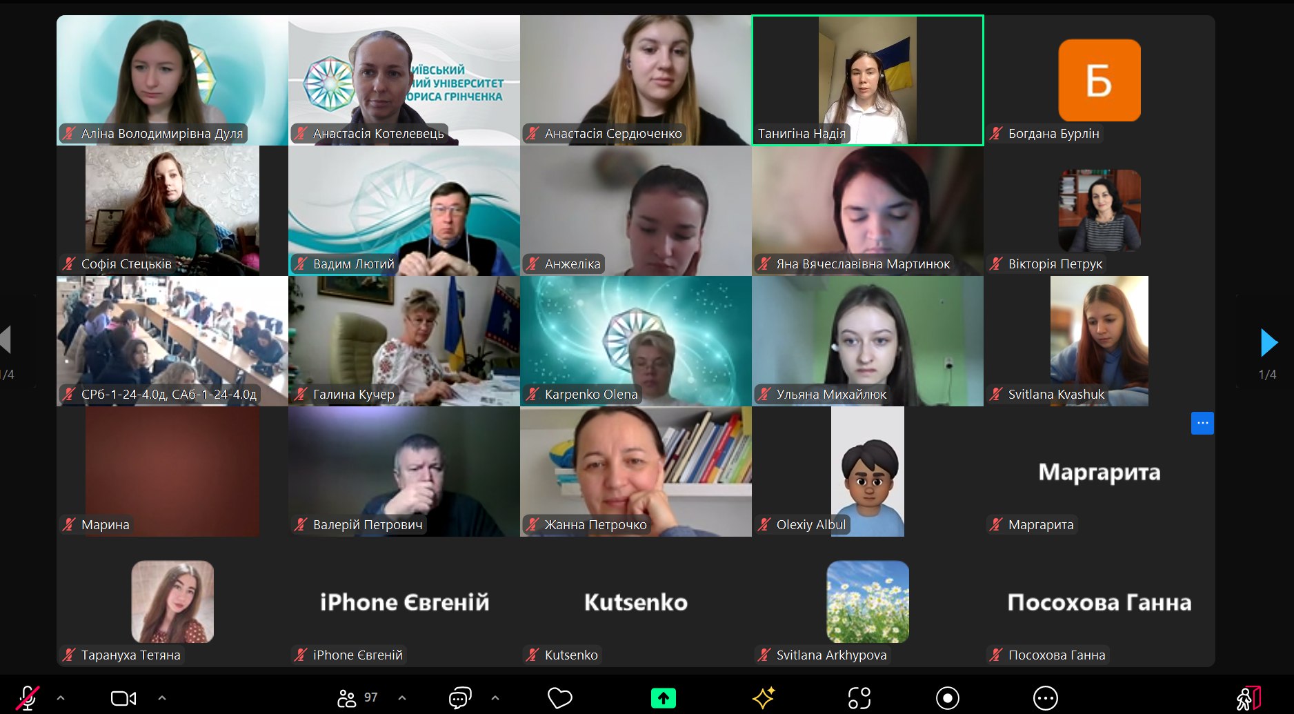 Вітання учасниками викладачів кафедри з Тижднем кафедри соціальної педагогіки та соціальної роботи 29.10.24