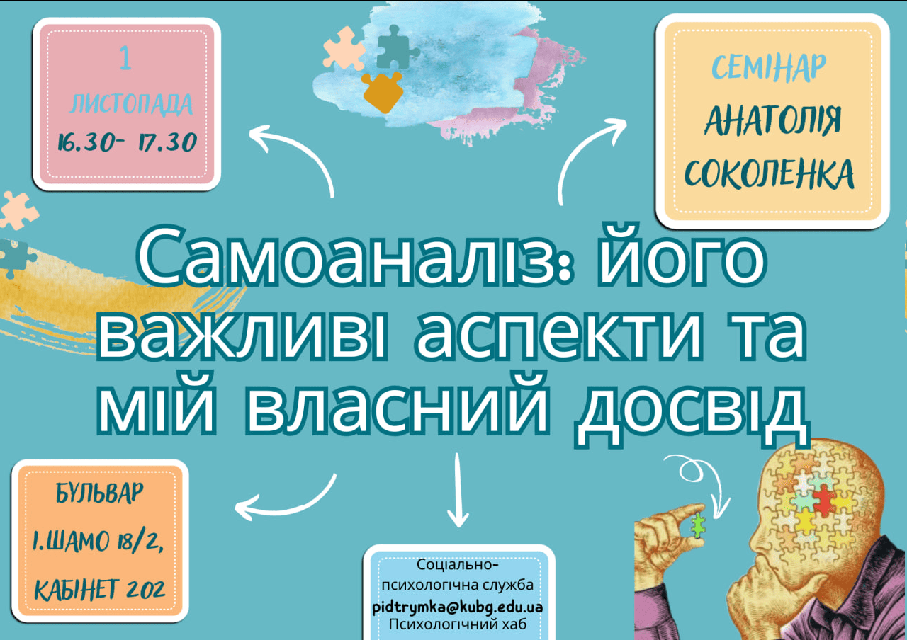 Самоаналіз його важливі аспекти 01.11