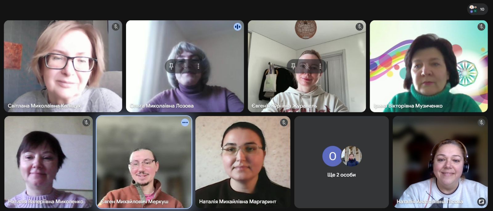 розгляд проміжних звітів аспірантів