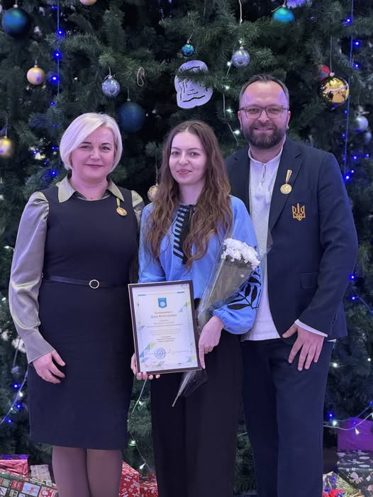 Отримання іменної стипендії Бориса Грінченка