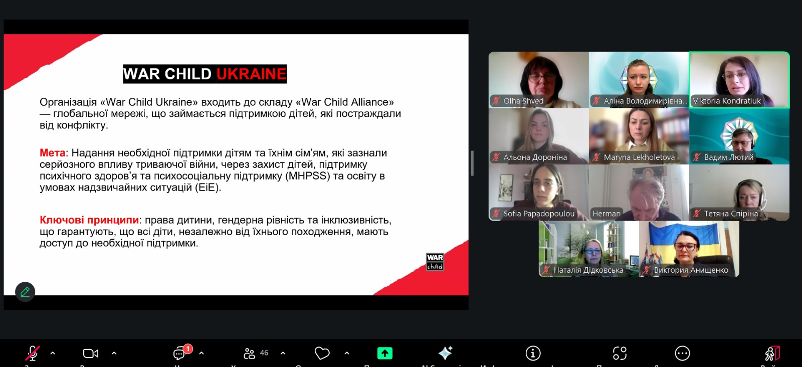 24.03.26 2 Семінар Соціальна підтримка дітей та їх батьків постраждалих під час війни за допомогою науково обґрунтованих методів 