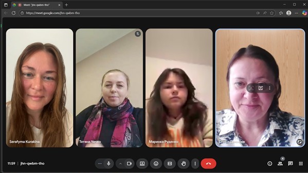 Фото 2 установча конференція ОП СП заочної форми 3 курс обговорення завдань практики