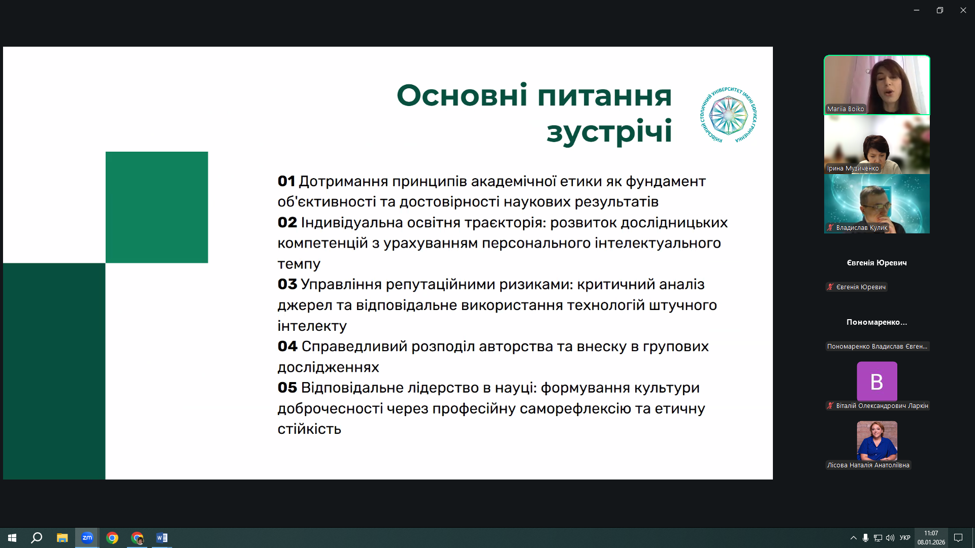 Виклики академічної доброчесності в наукових дослідженнях молодих учених 3